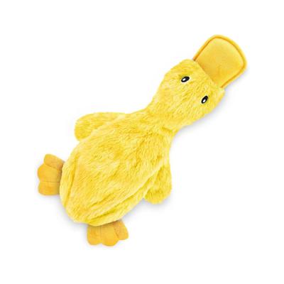 China Duck Plush  Dog Tooth High Durable Chengbei  Cleaning  Soft Squeaker  Bite-Resistant for sale