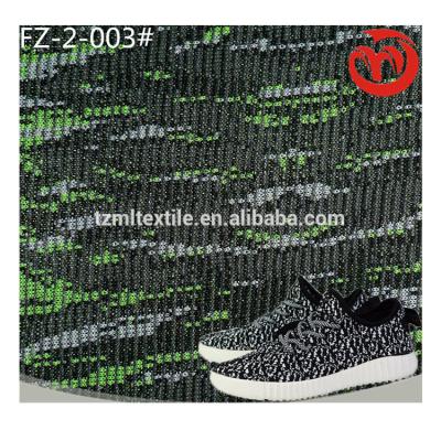 China anti static anti static camouflage flyknit fabric for sport shoes for sale