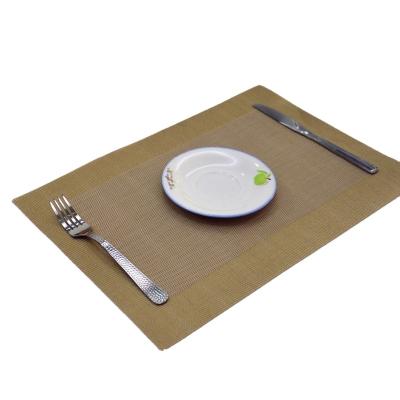 China 45cm*30cm Quality Viable Low Price Guaranteed Handmade Dining Table Mat for sale