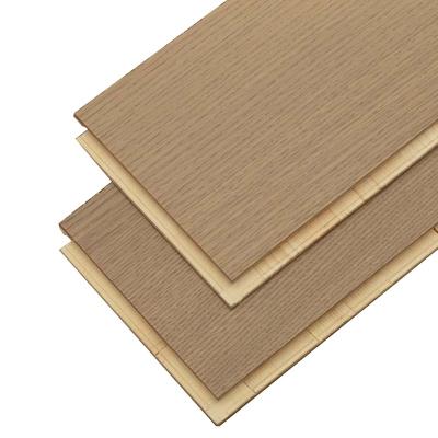 China Three Layer UV Oil 3.0 Modern Pure Wood Veneer Can Be Customized For Oak Flooring for sale