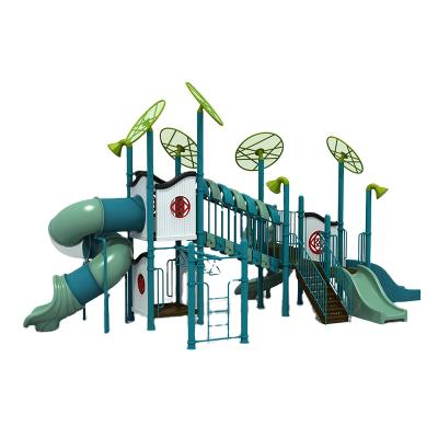 China Feiyou Plastic Factory Playground Hot Sales Play Kids Playing Equipment Outdoor Playground Glow In Dark Galvanized Steel For 3-15 Years for sale