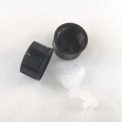 China Non-refillable plastic 13mm cap with flow device for sale