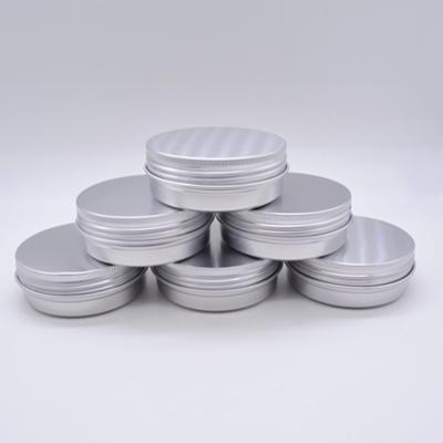 China Recyclable Silver Tin 5g 10g 15g 20g 30g 50g 80g 100g 150g Aluminum Can for sale