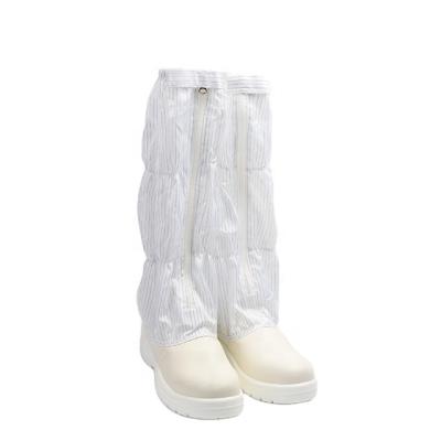 China Cleanroom Booties ESD Safety Shoes Antistatic ESD Safety Boots For Cleanroom for sale