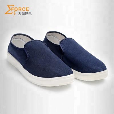 China Antistatic Sole PU ESD Cleanroom Shoes For Electronic Industry for sale