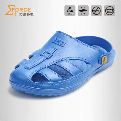 China Antistatic Comfortable Type ESD Cleanroom Antistatic Sandals For Semiconductor Industry for sale