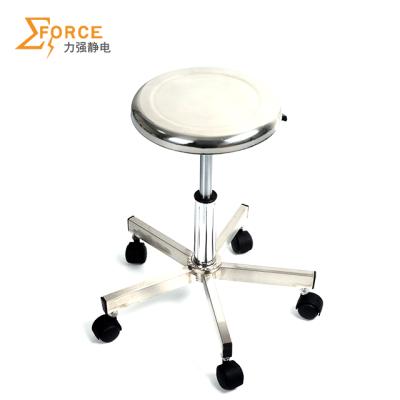 China (Height) ESD Type Adjustable High Quality Stainless Steel Stools ESD Chair For Cleanroom for sale