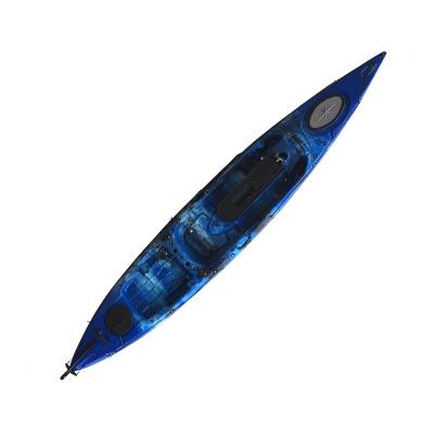 China Fishing new design 2022 angler fishing kayak wholesale professional sit on top kayak fishing / made in china for sale