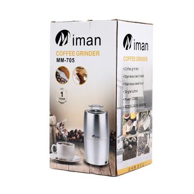 China Hot sale 220V Miman MM-705 mini car conical burr electric coffee grinder coffee maker with grinder for sale for sale