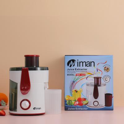 China Popular 2 Speed ​​Settings Juicer With Safety Top New Good Selling Juicer With Plastic Housing Easy Clean for sale