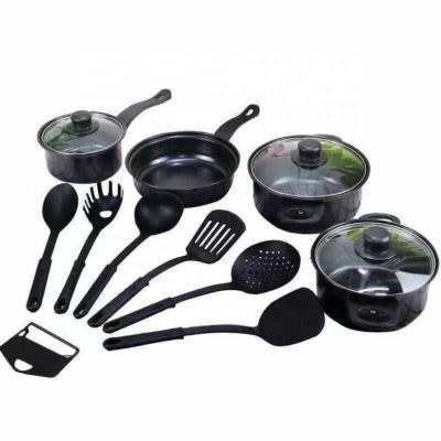 China Viable Cheap Price Dessini Nonstick Cookware Sets Kitchen Cooking Pot With Granite Coating Dessini Cookware For Home Kitchenware for sale