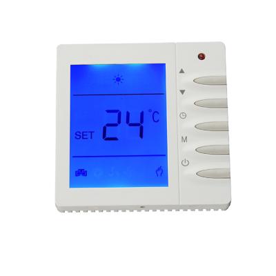 China Modern Home Room Digital Programmable Thermostat For Gas Boiler for sale