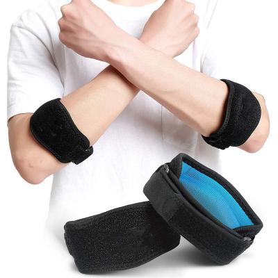 China Breathable Breathable Basketball Elbow Support Brace Strap Tape for Women and Men to Reduce Elbow Pain for sale