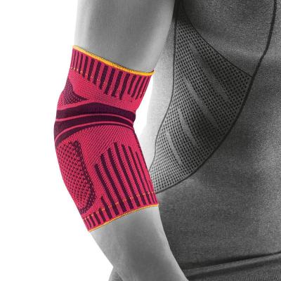 China Bauerfeind Breathable Sports Elbow Support Compression Elbow Brace Contoured Pads For Elbow Protection for sale