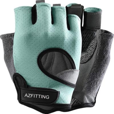 China Freedom Workout Unisex Gloves Knuckles Weightlifting Small Fingerless Gloves with Curved Backless for Powerlifting Unisex for sale