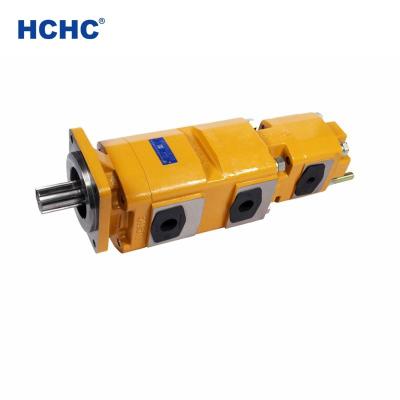 China Hydraulic Pump Triple Speed ​​Cast Iron CBGTG Tractor Exporter For XCMG for sale