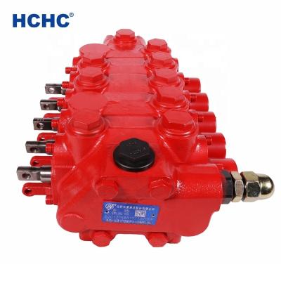 China Construction Machinery HCHC DLSL15E Hydraulic Multi-way Directional Control Valve for sale