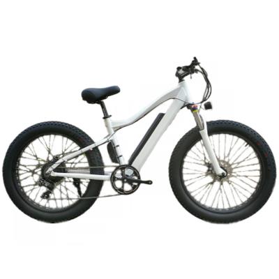 China High Quality Aluminum Alloy Lithium Powered Suspension Full Tire Hidden Electric Bicycle Snow Ebike Wholesale for sale