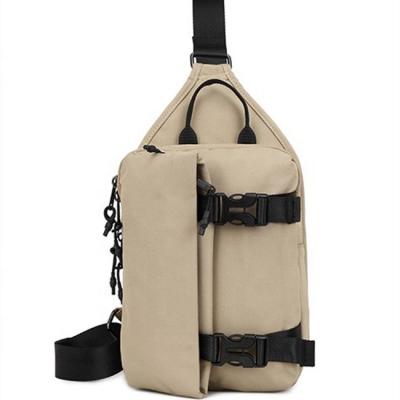 China Eco-friendly Soft Waterproof Oxford Cloth Cheap Cross - Body Chest Bag For Men for sale