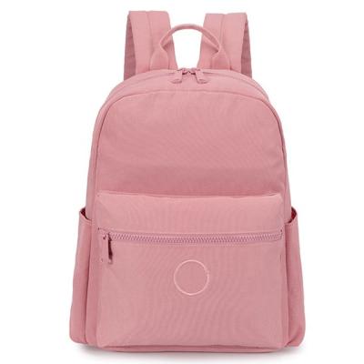 China Large Capacity Waterproof Children's Canvas Waterproof Material Fabric Cloth School Bag With Customized Service for sale