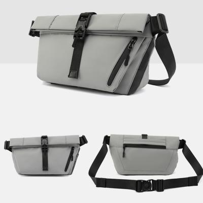 China Hot Selling Fashion Product Daily Men's Fashion Large Capacity Simple Leisure Swapping Shoulder Bag for sale