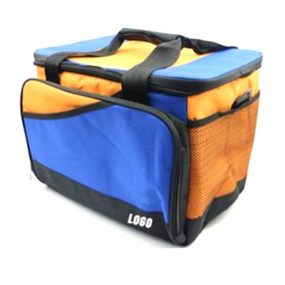 China Keep Warm/Cool Keep Cool Hot 600D Polyester Folding Picnic Cooler Bag Insulated Thermal Bags For Food Delivery for sale