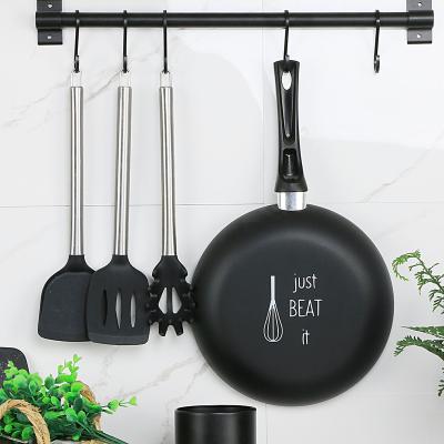 China Non Stick Non Sustainable Multi Function Aluminum Frying Pan 24cm for sale