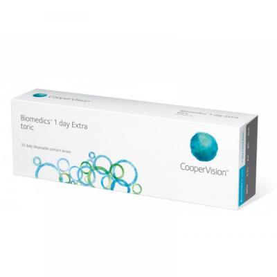 China Ocufilcon D Biomedics 1Day 30pcs CooperVison Extra Toric Daily Disposable Soft Contact Lenses For Astigmatism for sale