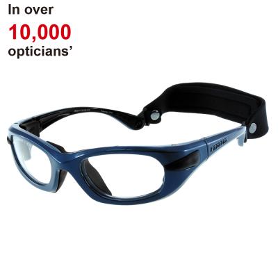 China High Quality Impact-Resistance Prescription Baseball Glasses Sports Eyeguard XL Myopia Sports Blue Protective Glasses for sale