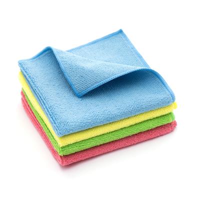 China Sustainable Dish Cleaning Cloth Towel Kitchen Microfiber Cleaning Towel Drying Dishes Towel for sale