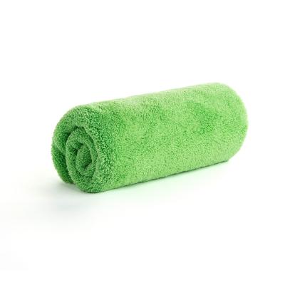 China Sustainable Sustainable Car Cleaning Microfiber Towels Car Maintenance Detailing Edgeless Microfiber Towel for sale