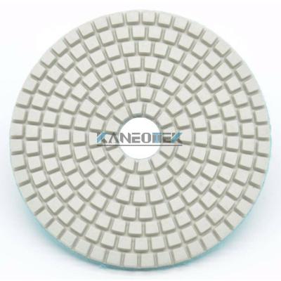 China Floor Grinder 3 Inch 80mm Diamond Wet Polishing Pads For Stone, Granite, Marble for sale