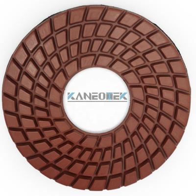 China StoneSurface Polishing Big Size 8 Series Inch 200mm Buff Polishing Pad For Stone Concrete Floor for sale