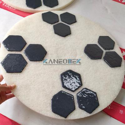 China Surface Polish on Large Stone Inch Diamond Sponge Floor Polishing Pads Series 17 Size with Resin Dots for sale