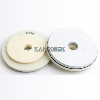 China Stone Edge Snail Lock Edge Diamond Polishing Pad Wet And Dry Use for sale