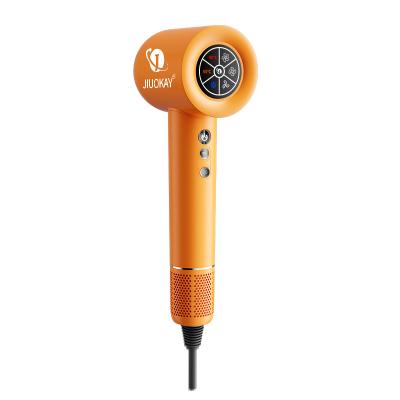 China Gray/Black/Orange 110000rpm High Speed BLDC Fast Drying Hair Dryer For Damaged Hair for sale