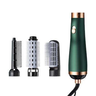 China 800W 3 in 1 Multi Functional Hot Brush Styler Noise Reduction Fast Drying Customizable Colors for sale