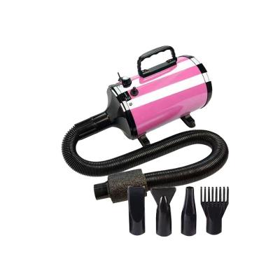 China Professional Orange Stepless Speed Regulation Pet Blow Dryer For Pet Clinic for sale