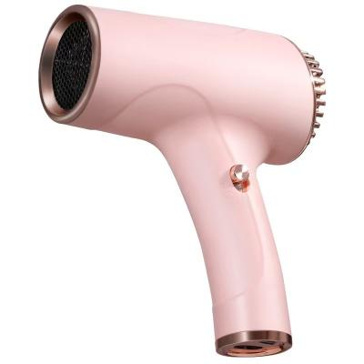 China Professional USB Cordless Mini Hair Dryer Portable Charge Low Noise Outdoor Dryer For Art Exam for sale