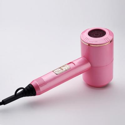 China Pink Hair Dryer With 3 Professional Attachments For Powerful Wind And Gentle Care Suitable For All Hair Types for sale