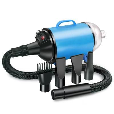 China 2 in 1 Pet Hair Dryer Vacuum 2100W Pet Grooming Equipment with Stepless Wind Speed Level for sale