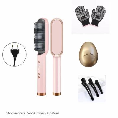 China Professional Smoothing And Styling Electric Comb Intelligent Temperature Control Design For Travel for sale