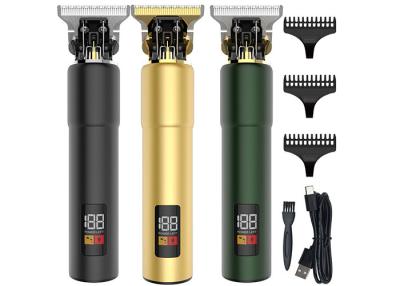 Chine trimmer électrique des cheveux 8W, affichage d'affichage à cristaux liquides de 600 MAH Men Professional Hair Clippers à vendre