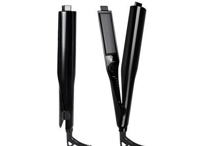 Chine fer de bordage de redresseur de cheveux de l'anion 110-240V 2 dans 1 2.5m pivot de 360 degrés à vendre