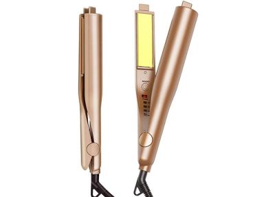 Chine redresseur de cheveux de l'anion 49W, LED 2 dans 1 cheveux se redressant et fer de bordage à vendre
