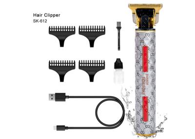 Chine Machine imperméable 10W de trimmer de coupe de cheveux avec la lame à faible bruit de T à vendre