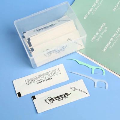 China For Eco Oral Cleaning Biodegradable Dental Floss With Customized Packing for sale