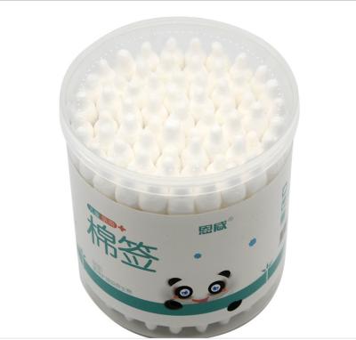 China Makeup Tool Baby Paper Cotton Bud In Box For Safe Use for sale