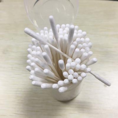 China Eco - Friendly Thin Cotton Buds / Cleaning Cotton Swabs For iqos for sale