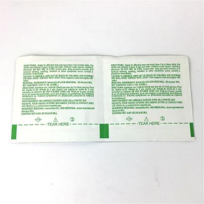 China Medicated Makeup Tool Sting Relief Pad For Insect Bites for sale